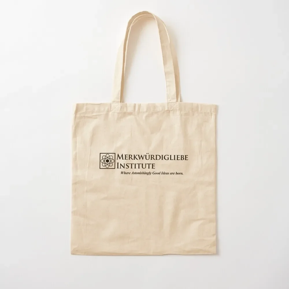 

The Merkwurdigliebe Institute Tote Bag tote screen canvas