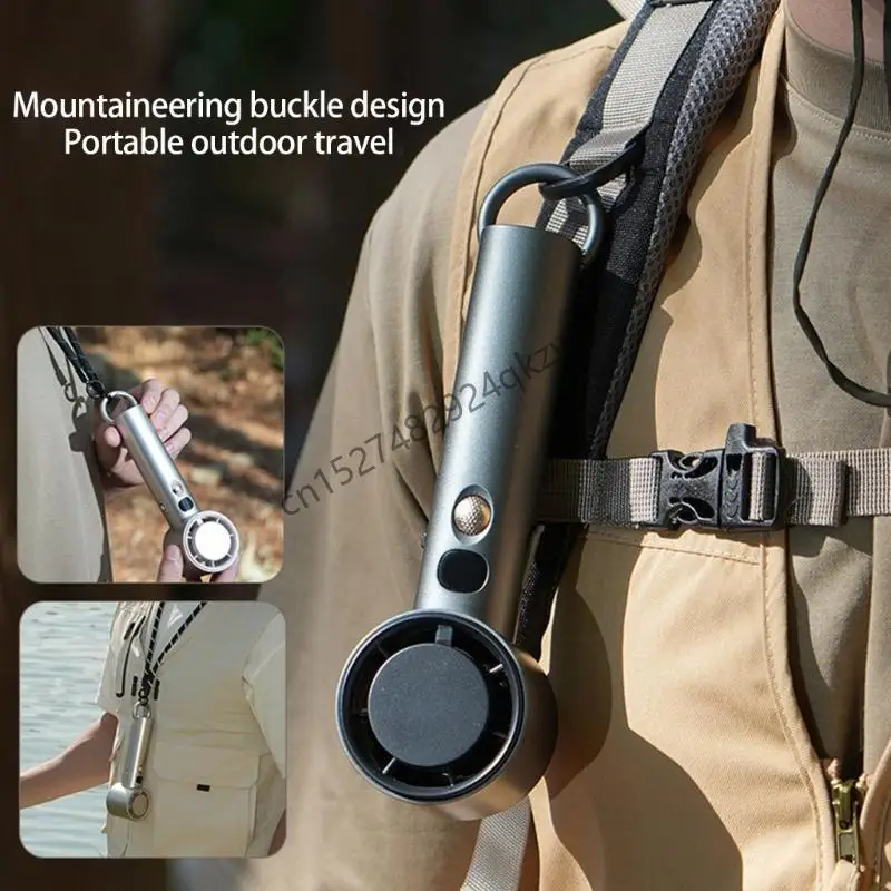 

R9CD высокоскоростные перезаряжаемые портативные мини -вентиляторы с вентилятором с 5 регулируемыми скоростями и цифровой для