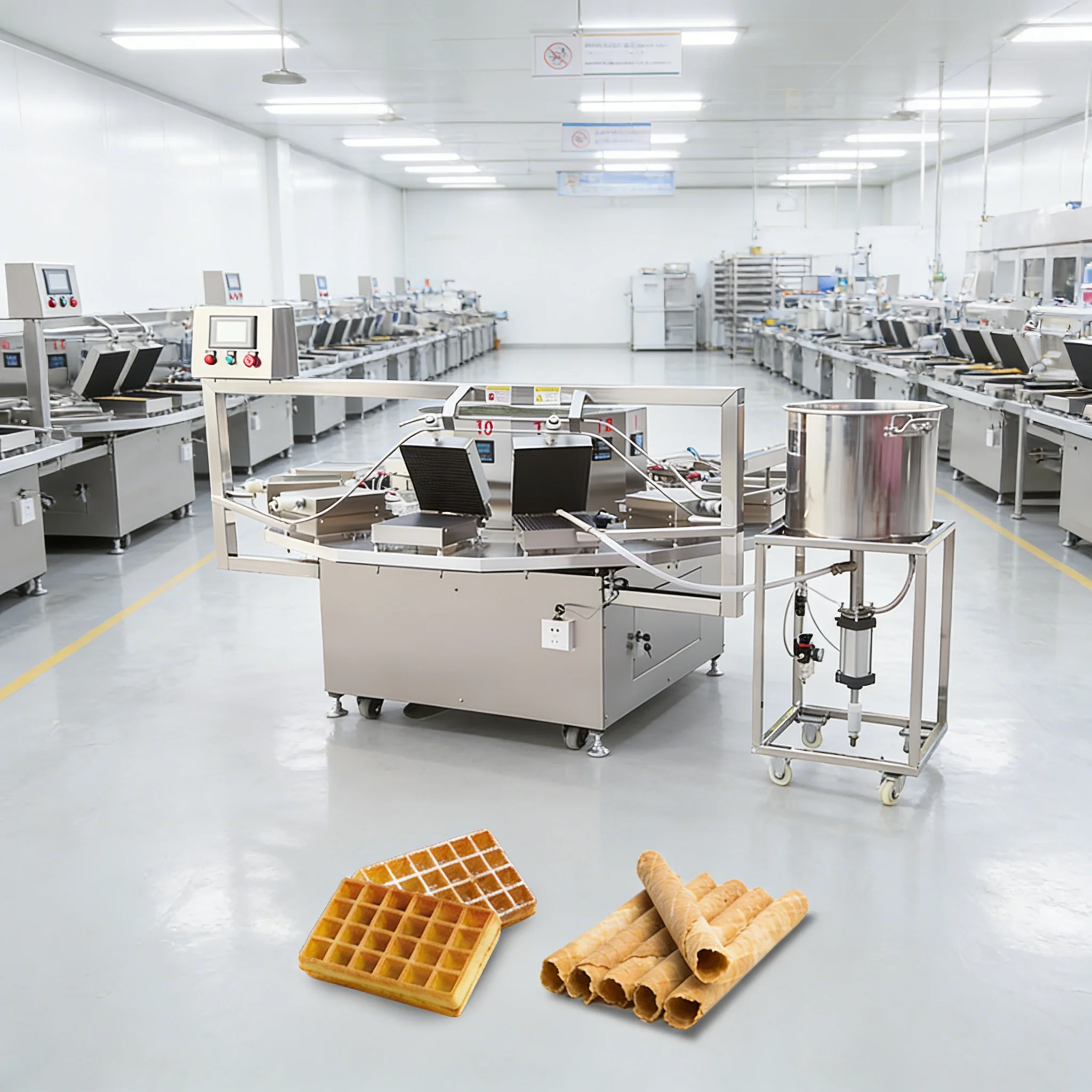 Hot Seller Item Uniform-sizing Homemade Ice Cream Cone Making Machine Wear-resistant Ice Cream Cone Punching Machine Manual
