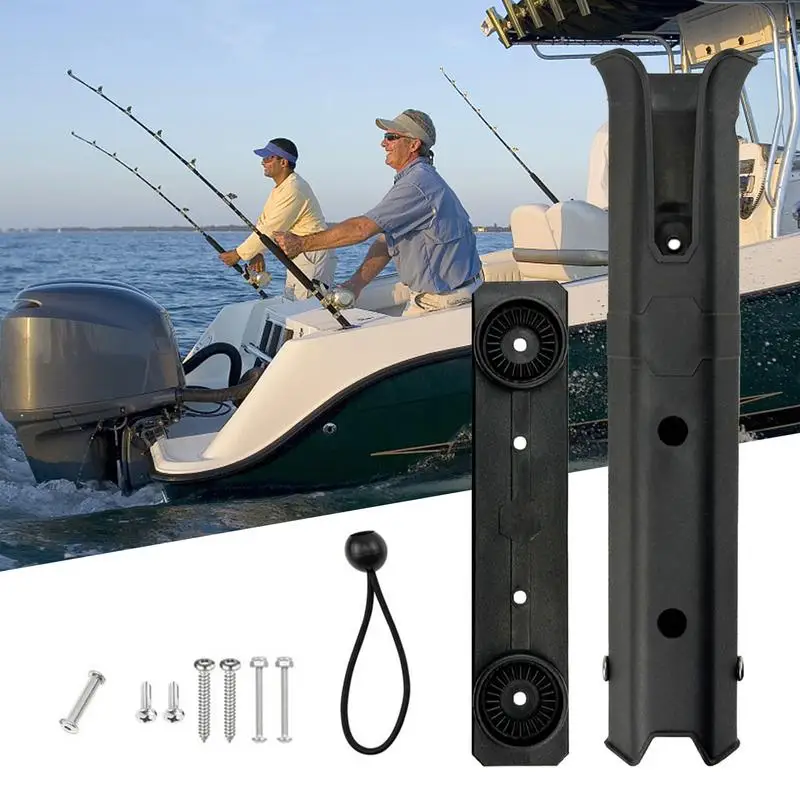 Rod Holders For Fishing Boat Kayak Rod Holder Adjustable Fishing Float Tube Kayak Fishing Supplies Wall Mounted Boat Side Mount