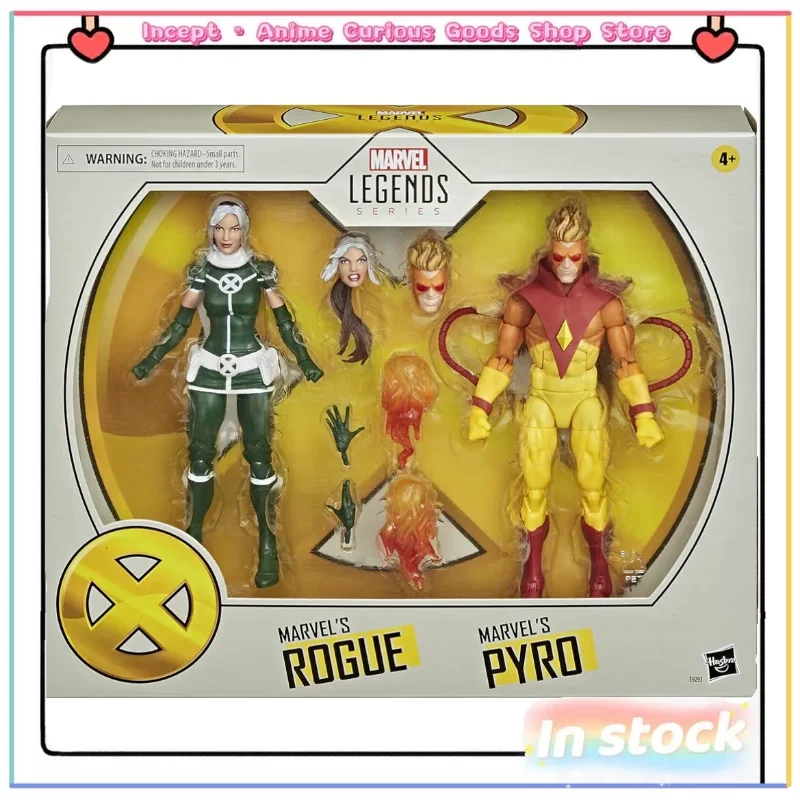 

In Stock Hasbro MARVEL LEGENDS Rugrats Fire Crazy 6-inch Double Figure Set Fan Favorite Deluxe Set Collectible Gift