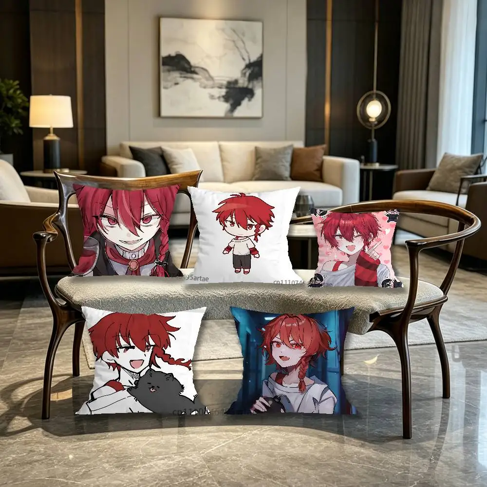 Zeno Remake Anime Pillow Case For Home Bedroom Car Office Decoration Living Room Sofa Cushion Cover Suitable