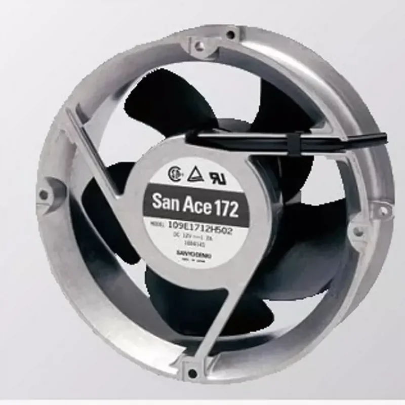 For Genuine SANYO SANYO 109E1712Y502 17cm17251 12V 1.2A round aluminum frame heat dissipation