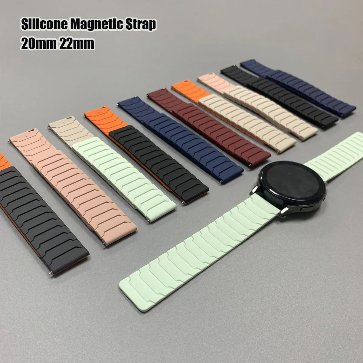 Magnetisches Schlaufenarmband für SUUNTO Run/RACE 2/S Uhrenarmband für SUUNTO OCEAN/5 9 PEAK PRO/VERTICAL/Suunto 3/3Fitness 20 22 mm Armband