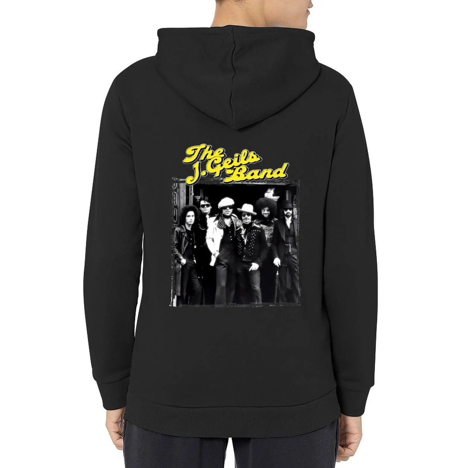 

J. Geils Band Hoodie men clothing anime clothes men's winter sweater male clothes hoodie for men