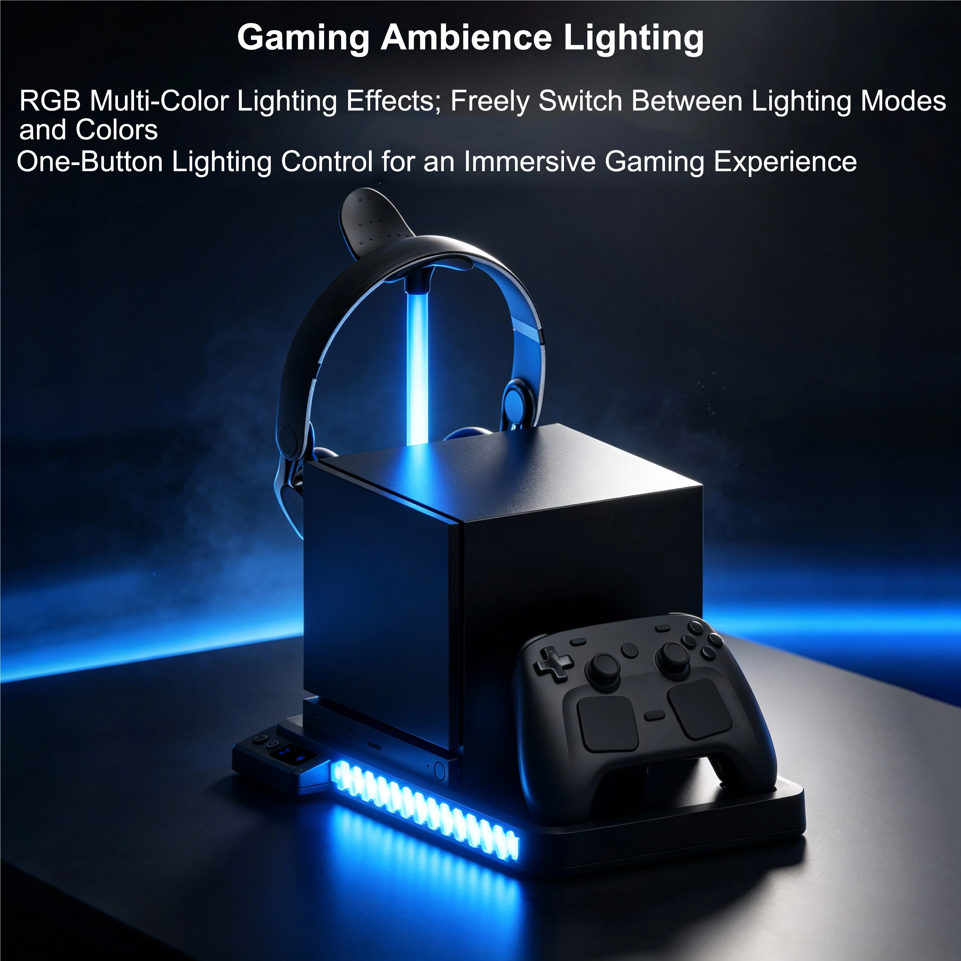 Base de Carregamento para Máqu - Headset Stand Rgb avaliação e preço
