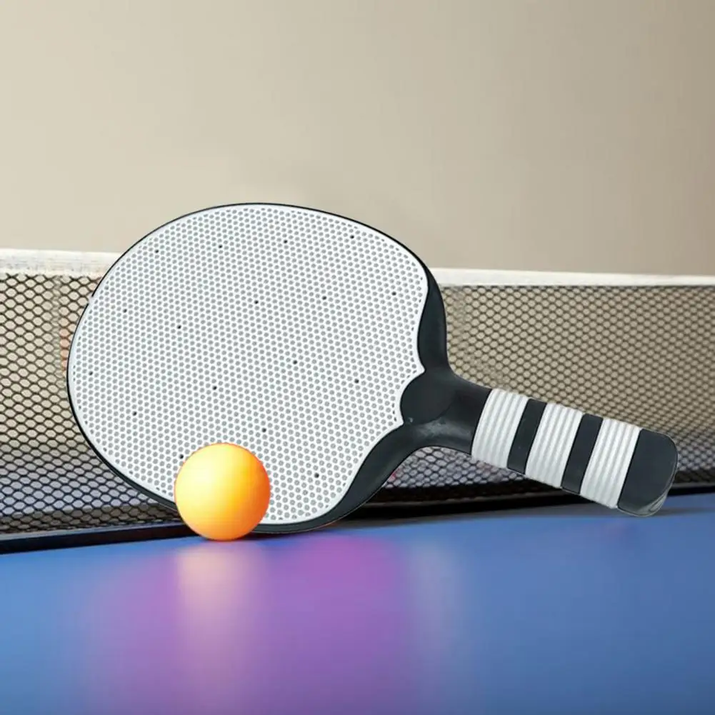 

Ping Pong Paddles Silicone Table Tennis Racket Pingpong Training Bat With Ergonomic Handle Ping Pong Set For Beginner