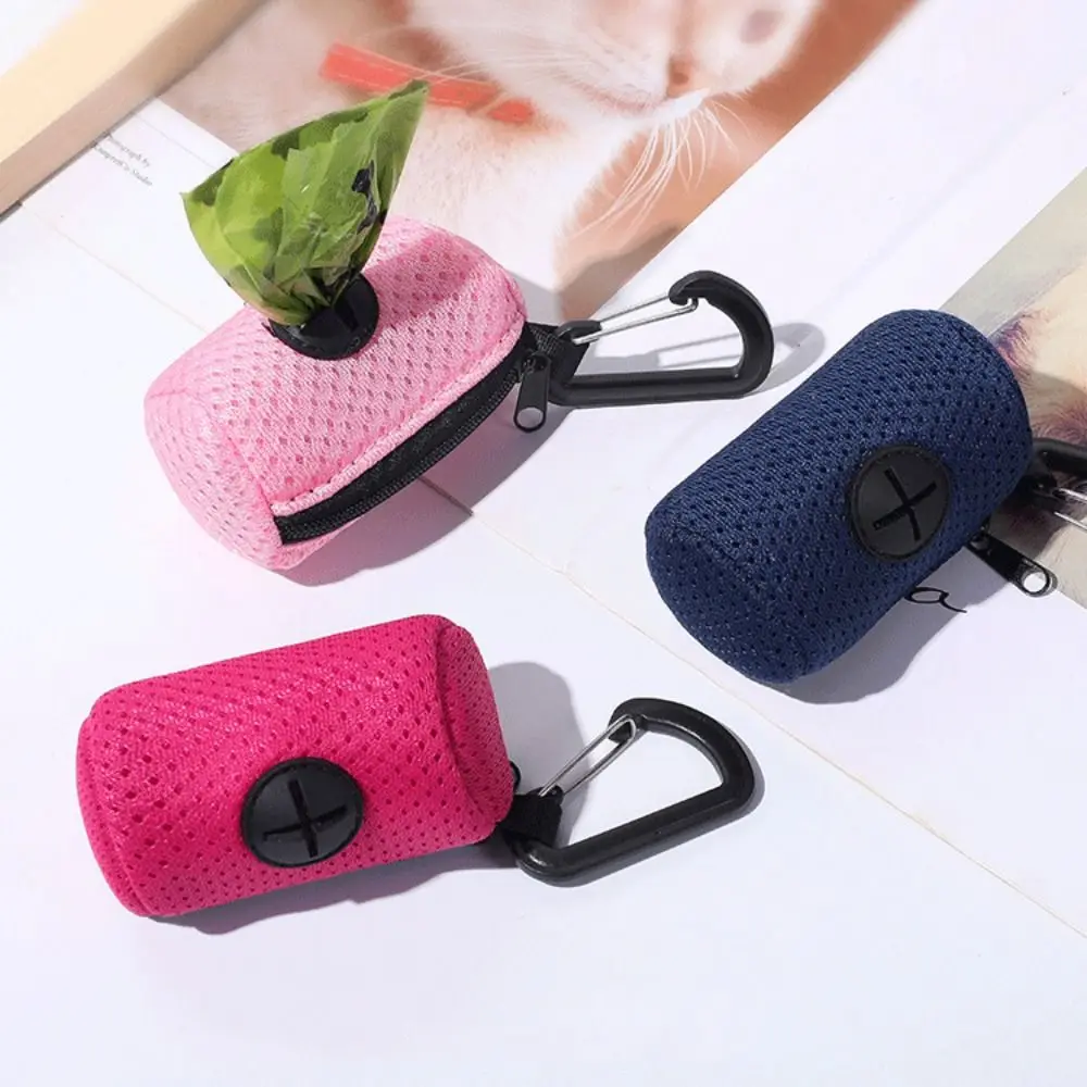 Dog Poop Bag Dispenser Hangingable Dog Poop Bag Holder Poo Bags Dispenser for Dogs Walking Garbage Bags Dispensers Pet Supplies