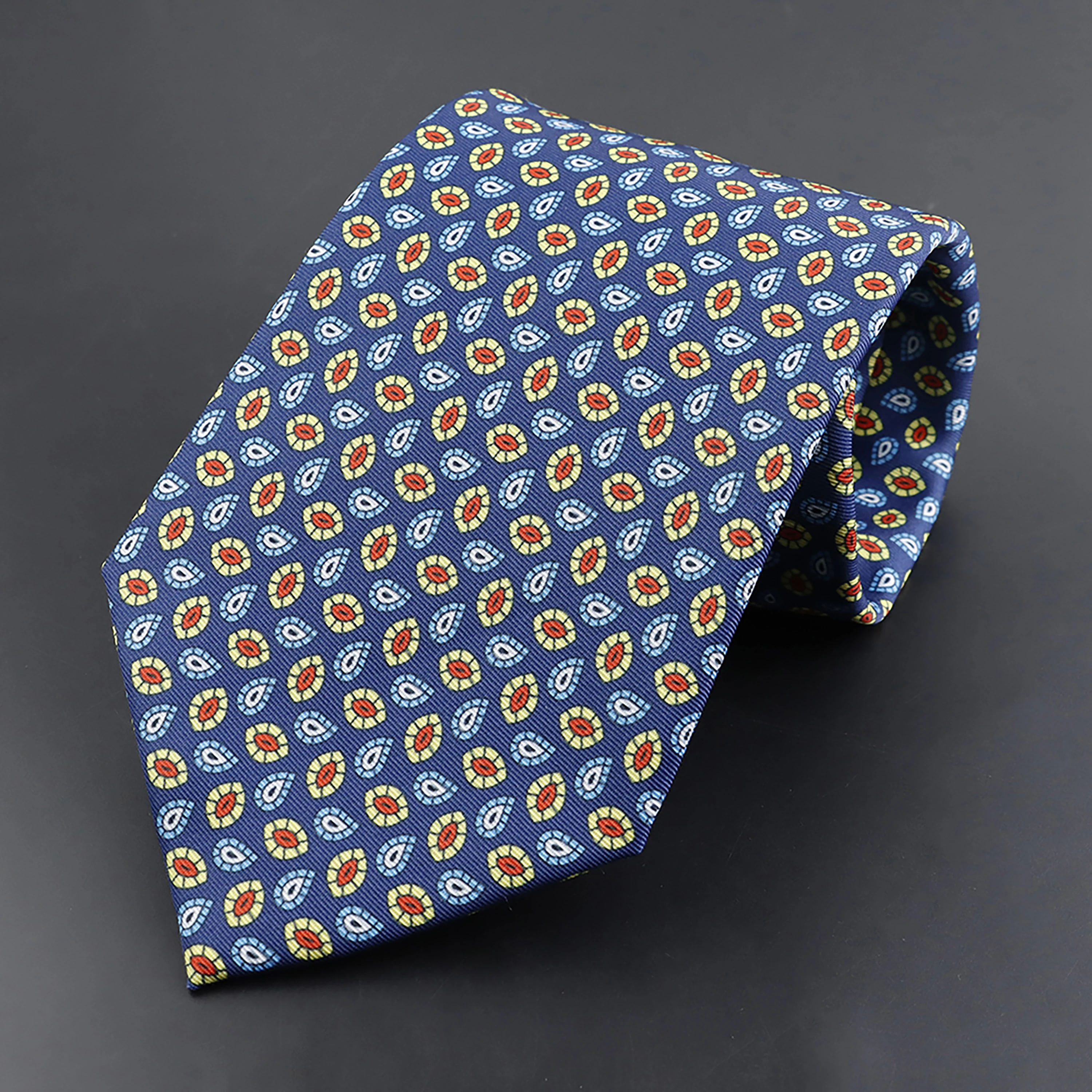 جديد Vintage الطباعة الرجال لينة رقيقة التعادل الهندسة بيزلي الأزهار 9 سنتيمتر ربطة العنق العريس الأعمال حفل زفاف الملحقات اليومية