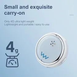 Localizador impermeable compatible con bluetooth, Mini rastreador antipérdida para mascotas, perro, gato, niño, billetera para coche, pulsera portátil, rastreador GPS inteligente