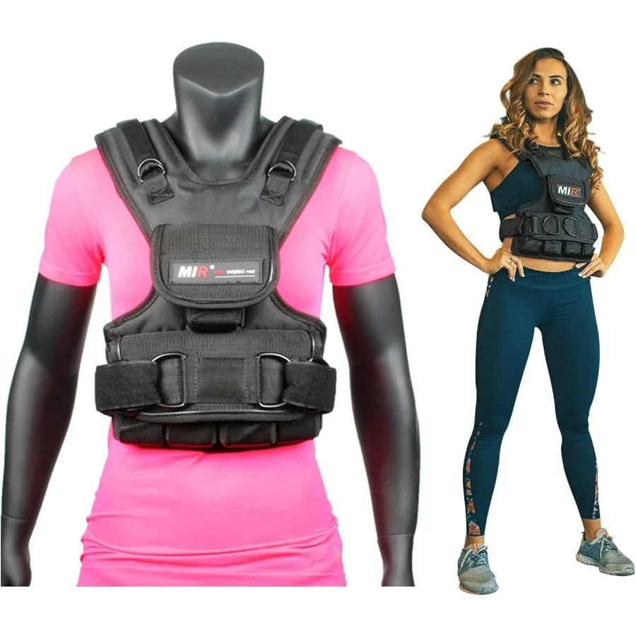 

Womens Weighted Vest 10lbs Solid Iron Weights