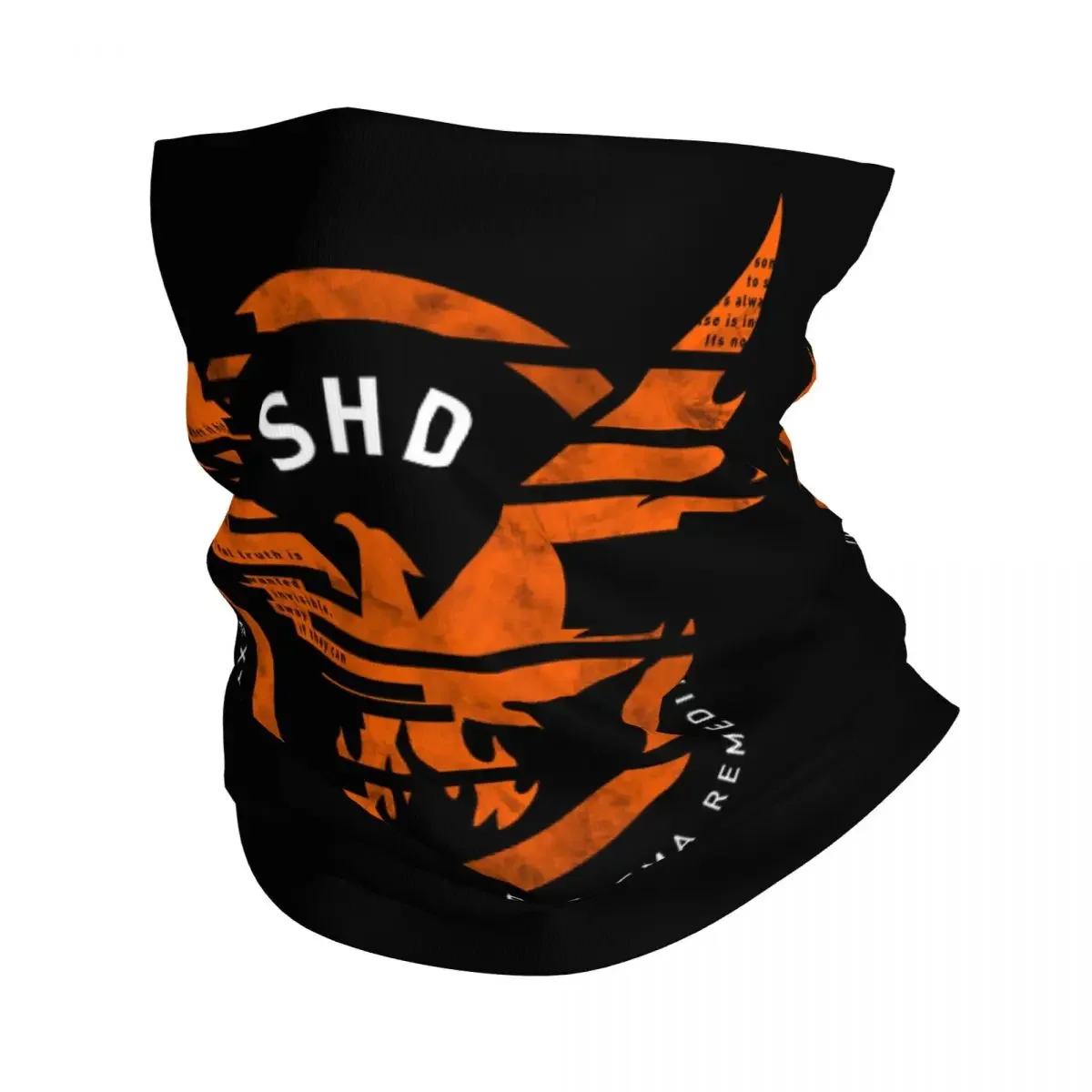 The Division 2 Shd Bandana Neck Gaiter Printed Balaclavas Wrap Scarf Multi-use Headwear Hiking Unisex Adult Washable