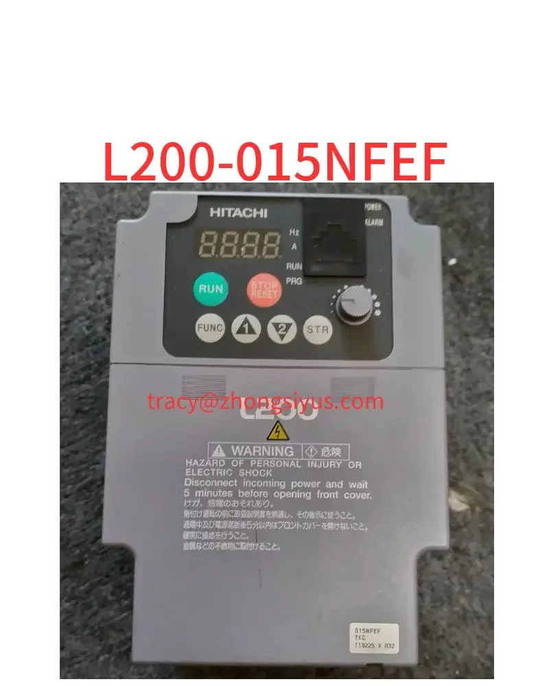 

Second-hand inverter 1.5 kw 220V, L200-015NFEF, function package