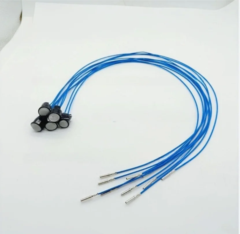 Excavator Joystick Push Button (grey 2 line) 635-8205 For CAT 336Gc 330Gx