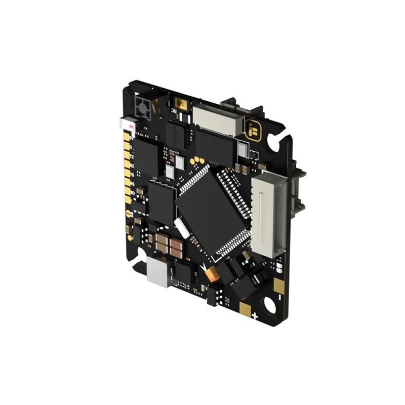ABJF-Borg 2 RX AIO التحكم في الطيران F722 ELRS استقبال مدمج BL32 32Bit ESC 2-4S Lipo لطائرة RC FPV حرة بدون طيار