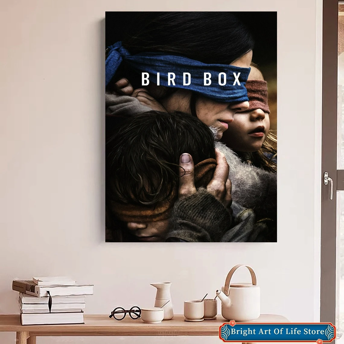 

Bird Box (2018) Movie Poster Art Cover Star Photo Print Apartment Home Decor Wall Painting (No Frame)