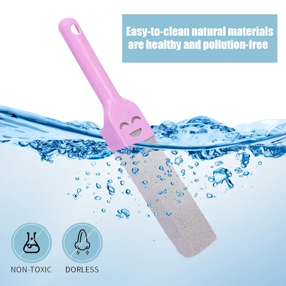 Pumice Stone Brush Bathroom Toilet Bowl Cleaning Brush Sink Tile Bathtub Limescale Stain Washing Wand Household Cleaning Tools