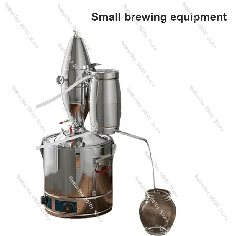 20L Water Alcohol Distiller Small Home Brewing Wine Making Barware Machine DIY Distillation Equipment
