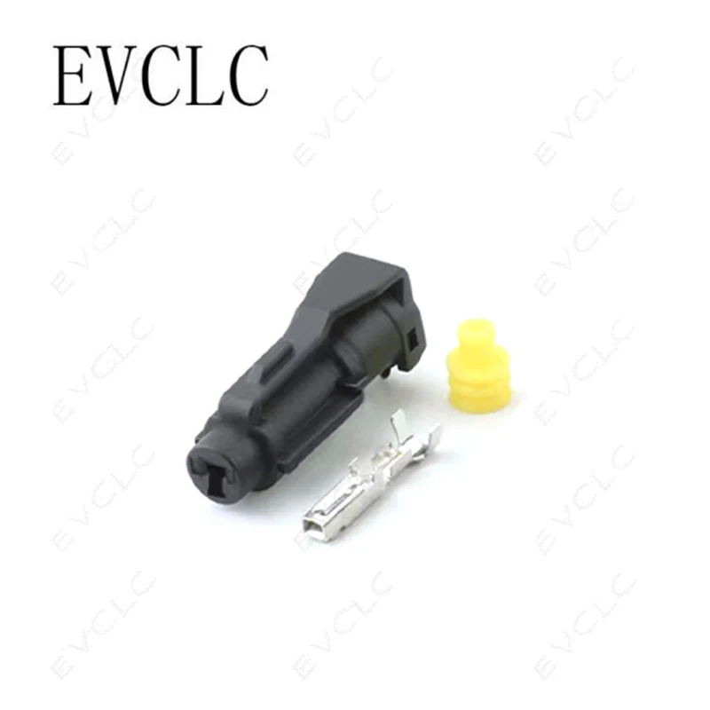 1 Set 1-Pin Car Wiring Harness Connector Waterproof Plug MG640280-5/GM610278-5/7222-7414-30 for Car Light Modification Plug