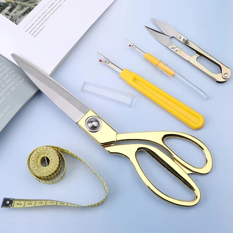 Fenrry Schneiderscheren-Set – Stoffschneider aus Edelstahl mit Positionierungsstift für selbstgemachtes Nähen