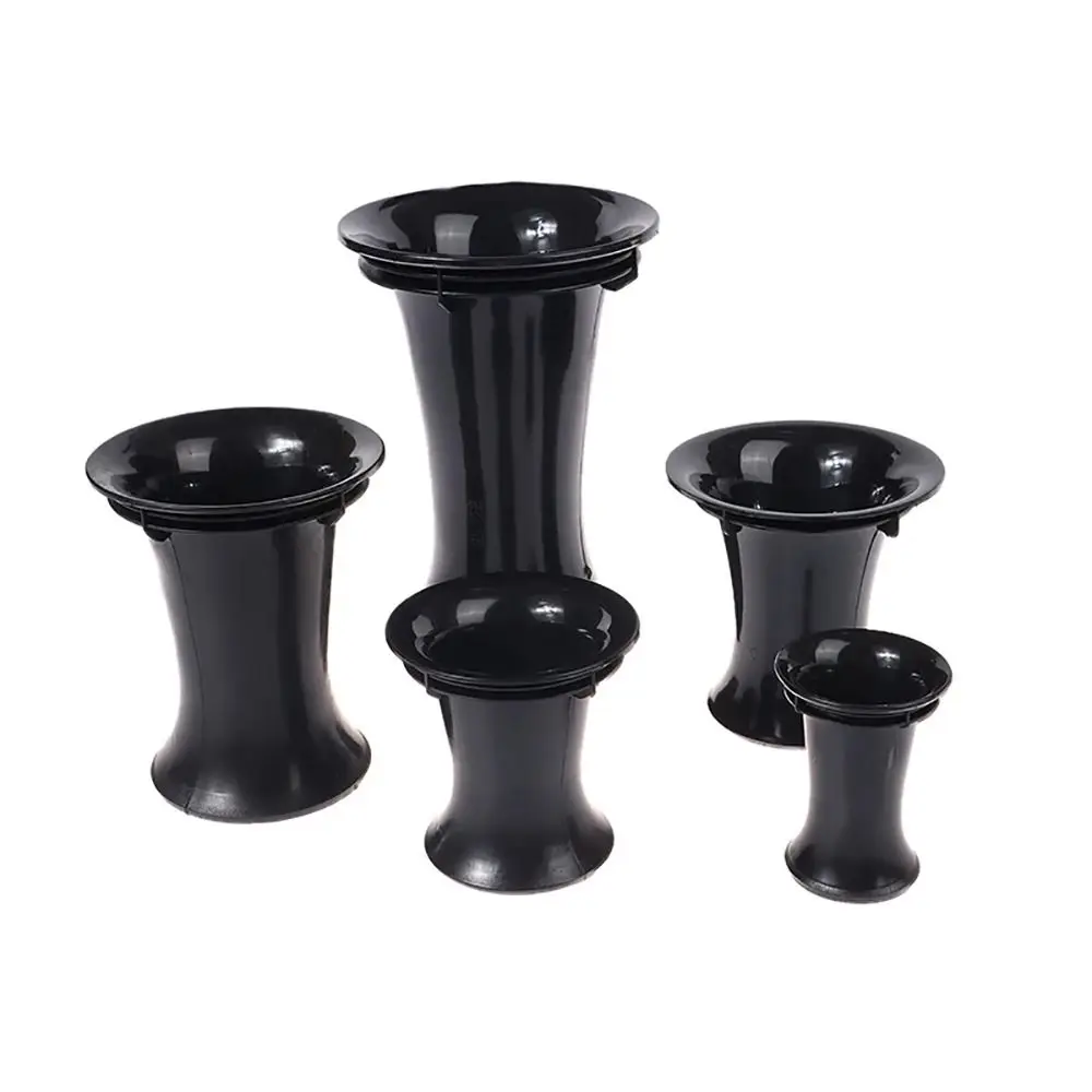 1Pcs Voice Part Speaker Port Tube Reflex Port Subwoofer Bass Air Vent Tubes Black Plastic Sound Box Port