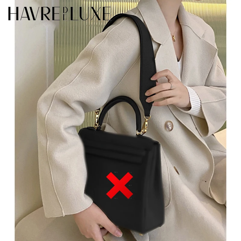 Togo Cowhide Wide Shoulder Strap For Kelly 25 Bag,Underarm Replacement Bag Strap,Handbag Modification Bag Accessories
