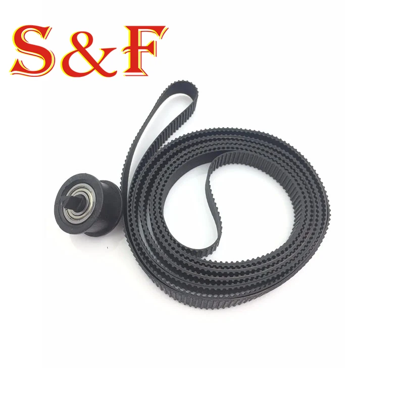 C7769-60182 Carriage Belt with Pulley 24'' 24 inch A1 for HP DesignJet 500 500PS 510 510PS 800 800PS Plus 4500 820 MFP 4020 T620