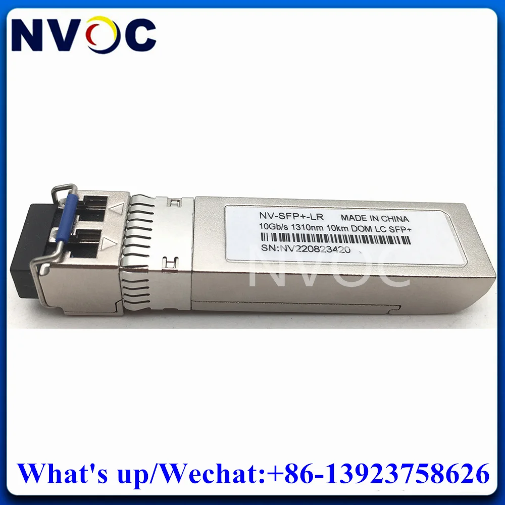 

10GBASE-LR JD094B SFP+ LR 1310NM 10KM 10G Single Mode SMF Duplex Dual Core LC Connector DOM Fiber Optical Transceiver Module