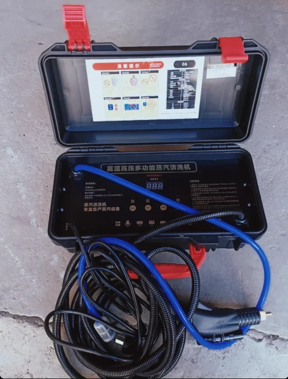 220V High Pressure Steam Cleaner for Home Use Professional Cleaning Machine for Appliances AC Range Hood Water Heater AB