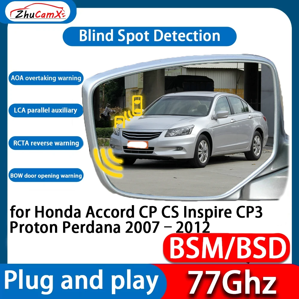 DSM BSD Blind Spot Detection Monitoring Ultrasonic Warning Lane Assist System For Honda Accord CP CS Inspire CP3 Proton Perdana