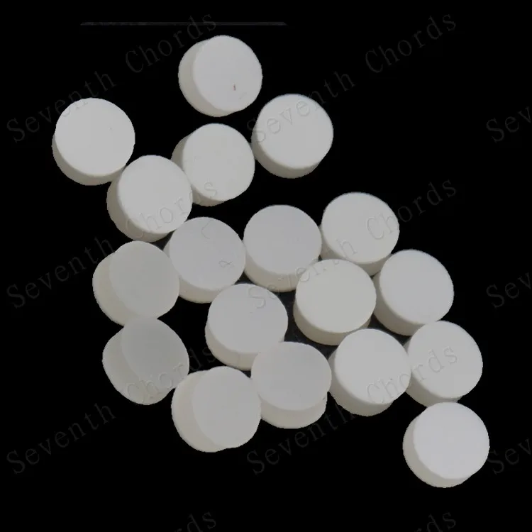 100pcs White Guitar Dots White Mother of Pearl Shell Fingerboard Dots With Inlay for Guitars Ukuleles Mandolin Fingerboard 2.5mm