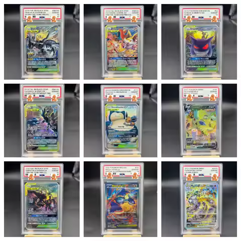 Diy 1pcs/set Pokemon PTCG PSA Lillie Mega Lucario Ex Self Control Collect Signature Trading Flash Card Anime Cartoon Gift