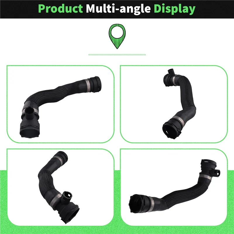 

Нижний шланг радиатора 17127591089, автомобильная охлаждающая жидкость, подходит для BMW 7 серии F01/F02/F03 760I 760Li и 305