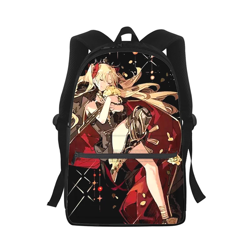 Fate Grand Order Game Men Women Backpack 3D Print Fashion Student School Bag Laptop Backpack Kids Travel Shoulder Bag