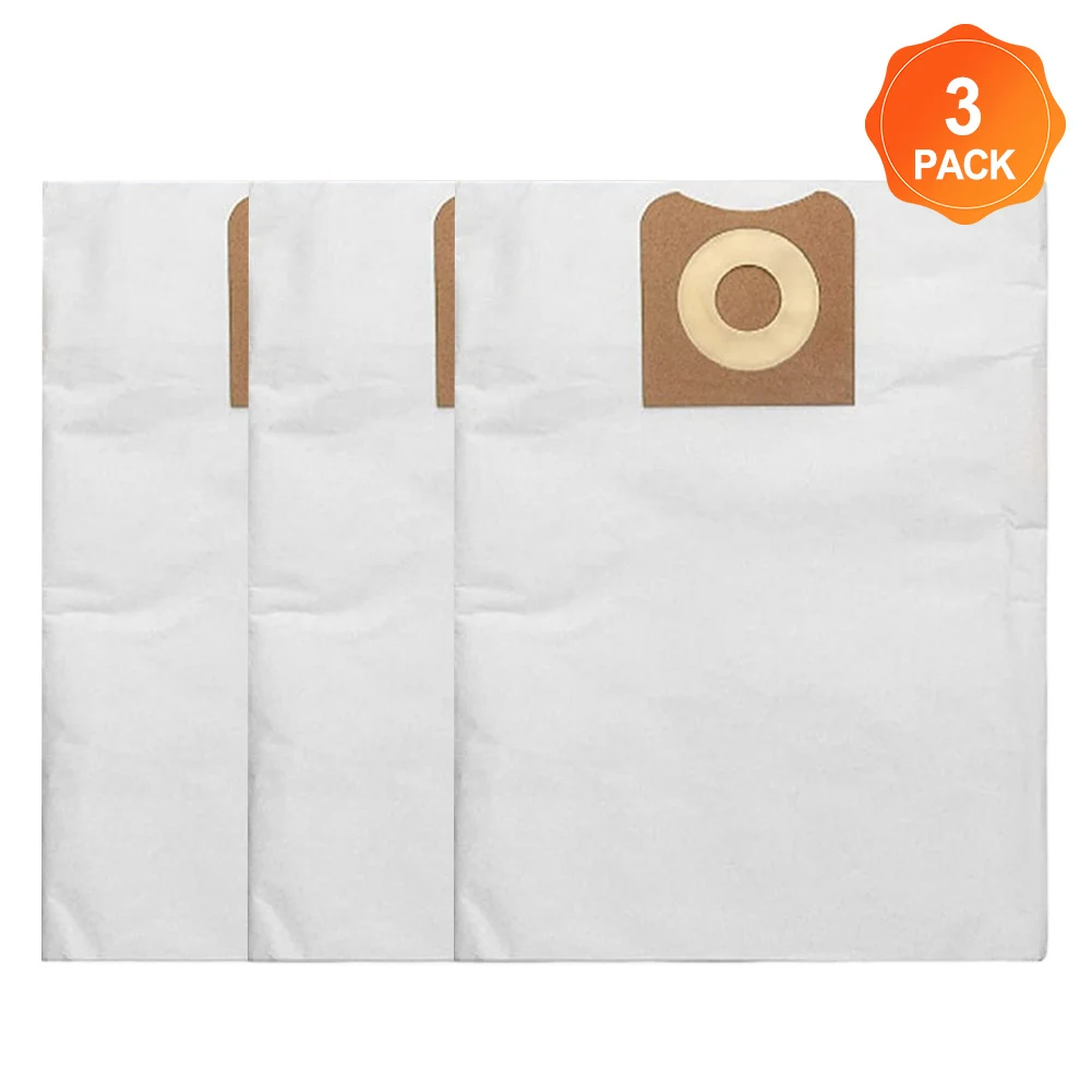 Sacchetti sottovuoto di ricambio per filtrazione a strati Polvere e particelle fini Mantengono l'ambiente di lavoro più pulito 15-3 5 pollici di altezza