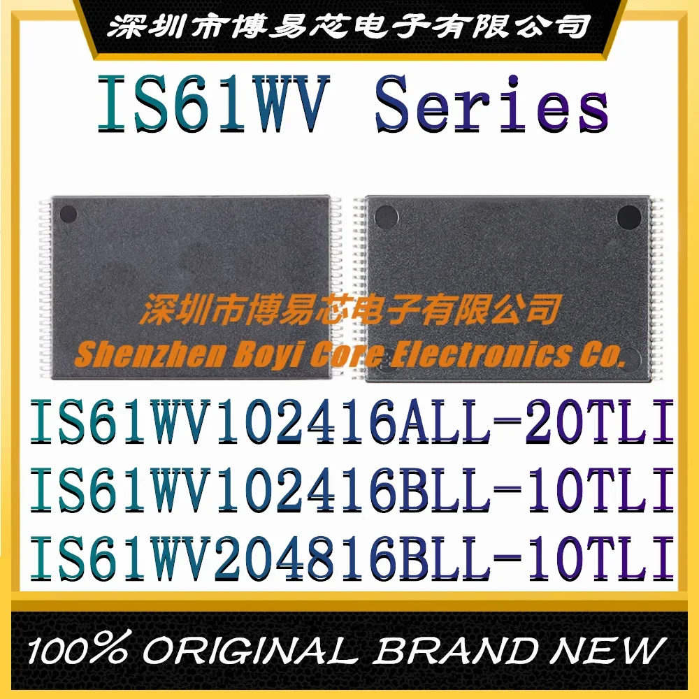 

IS61WV102416ALL-20TLI IS61WV102416BLL-10TLI IS61WV204816BLL package TSOP-48 New Original Genuine