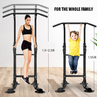 Adjustable Dumbbell Sit up Bench Home Fitness Indoor Horizontal Bar Children Pull-ups Equipment for Adults Newly