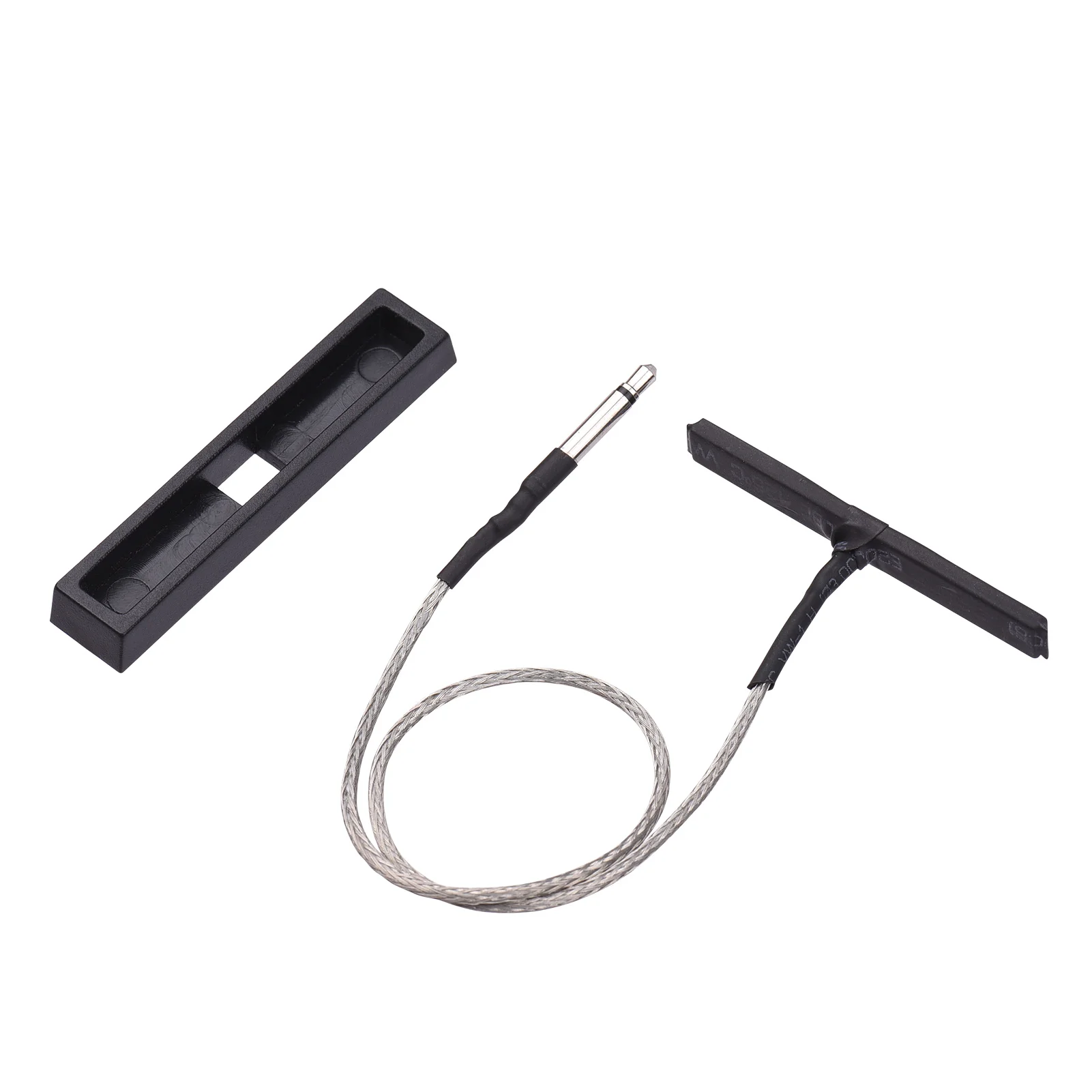 Capteur piézo acoustique pour violon, type barre, avec centre de 60 mm, prise 2,5 mm et support de montage