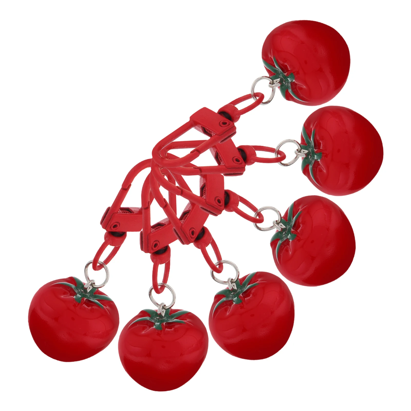 

Simulated Food Tomato Keychain Resin Charms Cute Accessories Realistic 3D Design Miniature Vegetable Fruit Pendant Cartoon