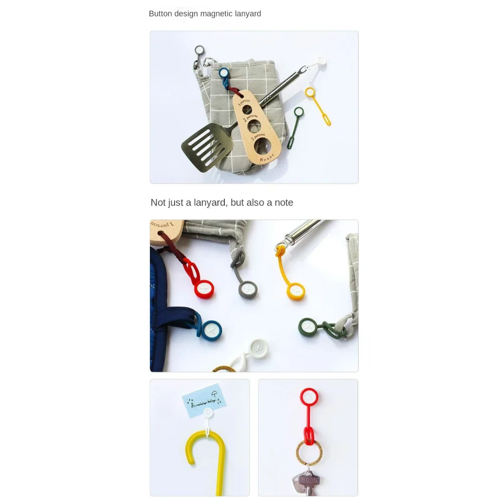 

New Load-bearing Magnet Hook Magnetic Apron Magnetic Hook Non perforated Iron Silicagel Sucker Home