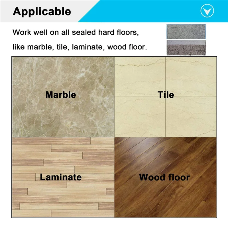 Bantalan Pel Basah & Kering dan Suku Cadang Ban Roda Pengganti untuk Irobot Braava Jet M6 (6110) (6012) (6112) (6113) Pel Robot Utama