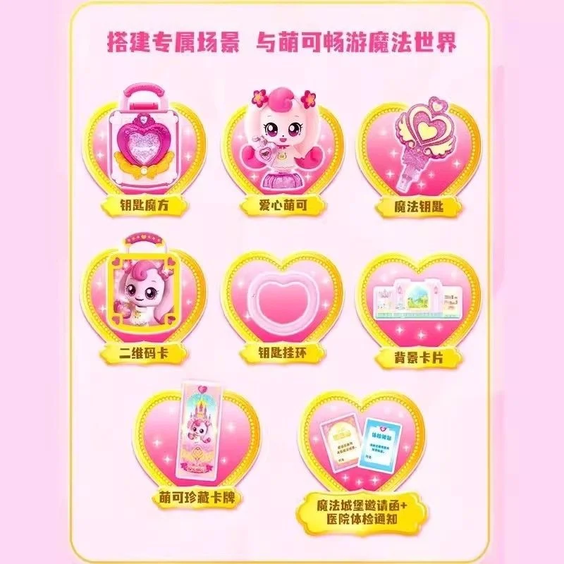 Catch Teenieping Anime Figure Key Treasure Box Full Love Cute Toy Series Figures Teenieping Birthday Gift For Kids Toys