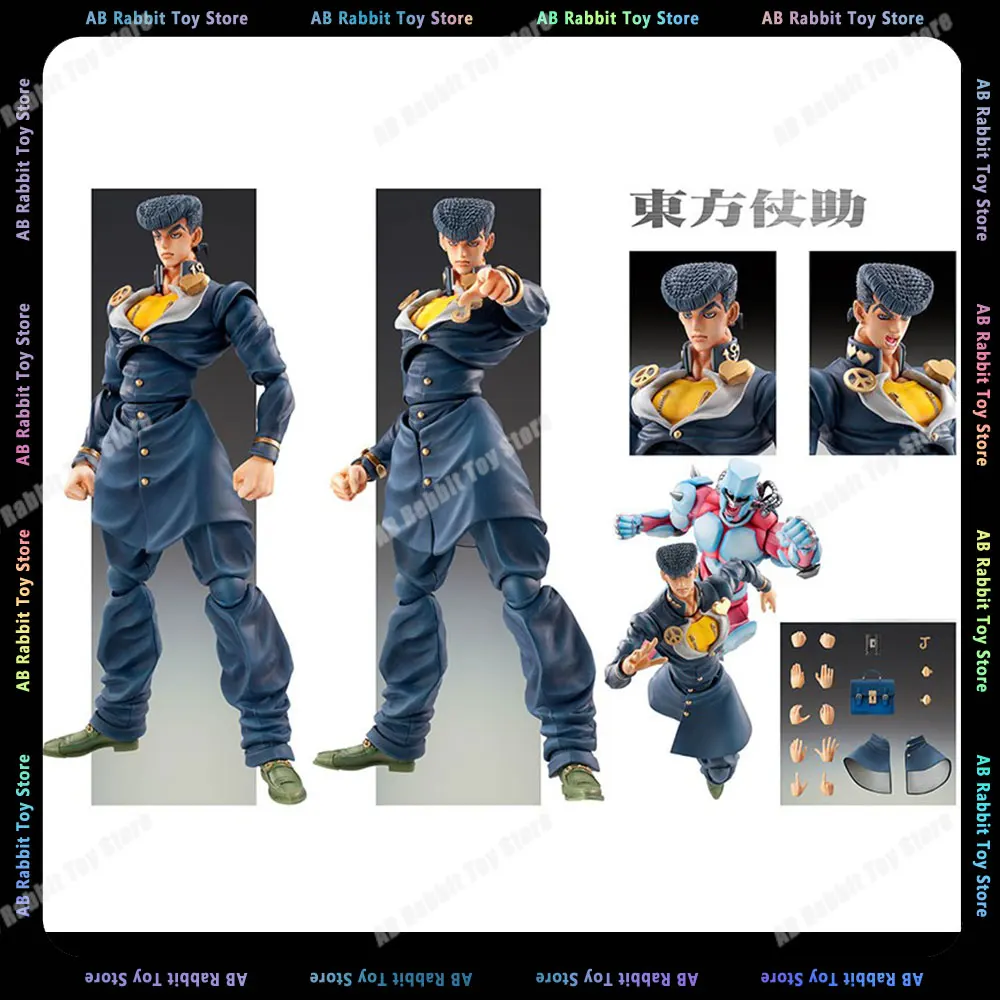 

Original Jojo'S Bizarre Adventure Anime Figure Jojo Statue Higashikata Josuke Action Figurine Collect Models Toys Birthday Gift