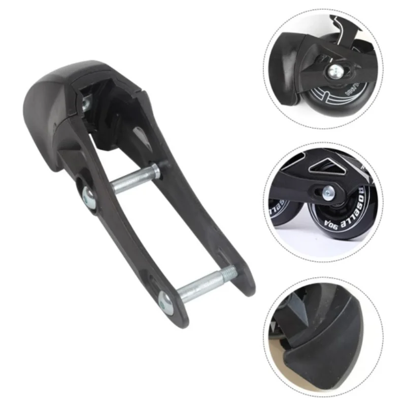 인라인 스케이트 용 범용 교체 브레이크 패드 헤비 듀티 ABS 소재 스케이트 롤러 블레이드 제동 블록 어린이 성인 사용