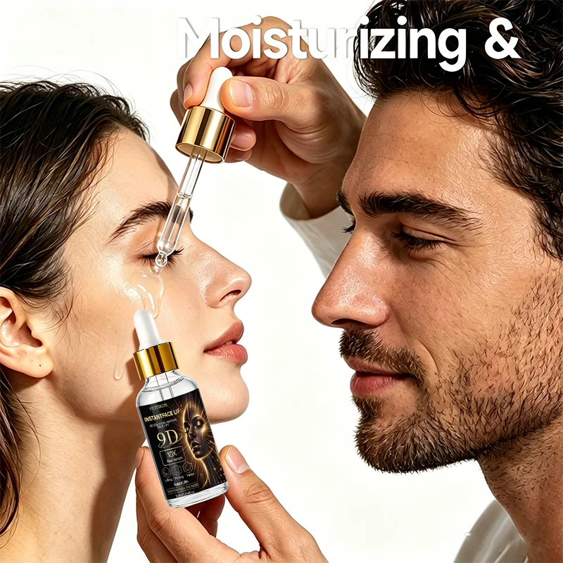 YUITIKUE 9D Bee Venom Face Serum Instant Face Lift Anti‑Aging Firming Hydrating Brightening Facial Skin Care Oil