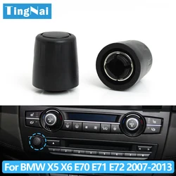 Car Infotainment Computer Button SAC SUV Button Volume Rotary Audio Knob Switch Buttons For BMW X5 X6 E70 E71 E72 2007-2013