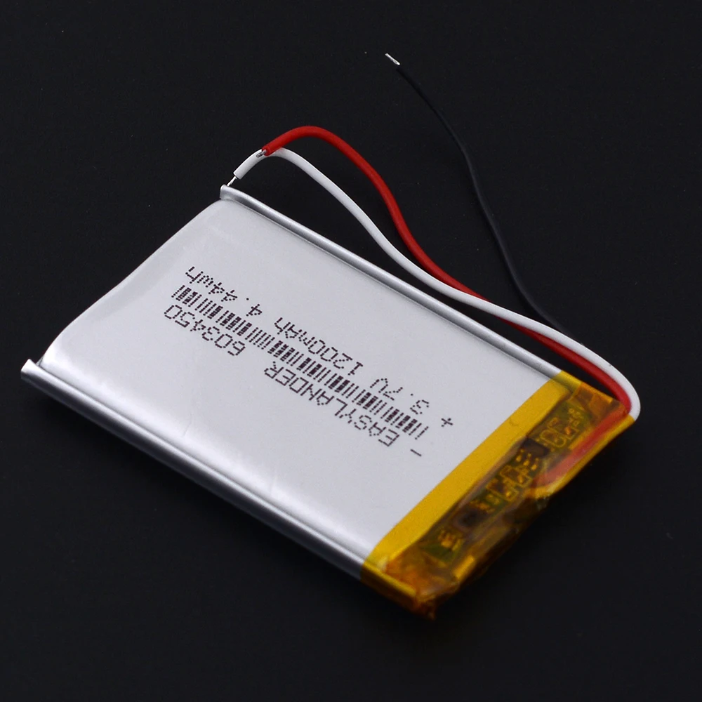 3 خطوط 403450 3.7 فولت 700 مللي أمبير بطارية ليثيوم ليبو ليثيوم أيون بوليمر 303450 503450 603450 703450 803450 103450 123450