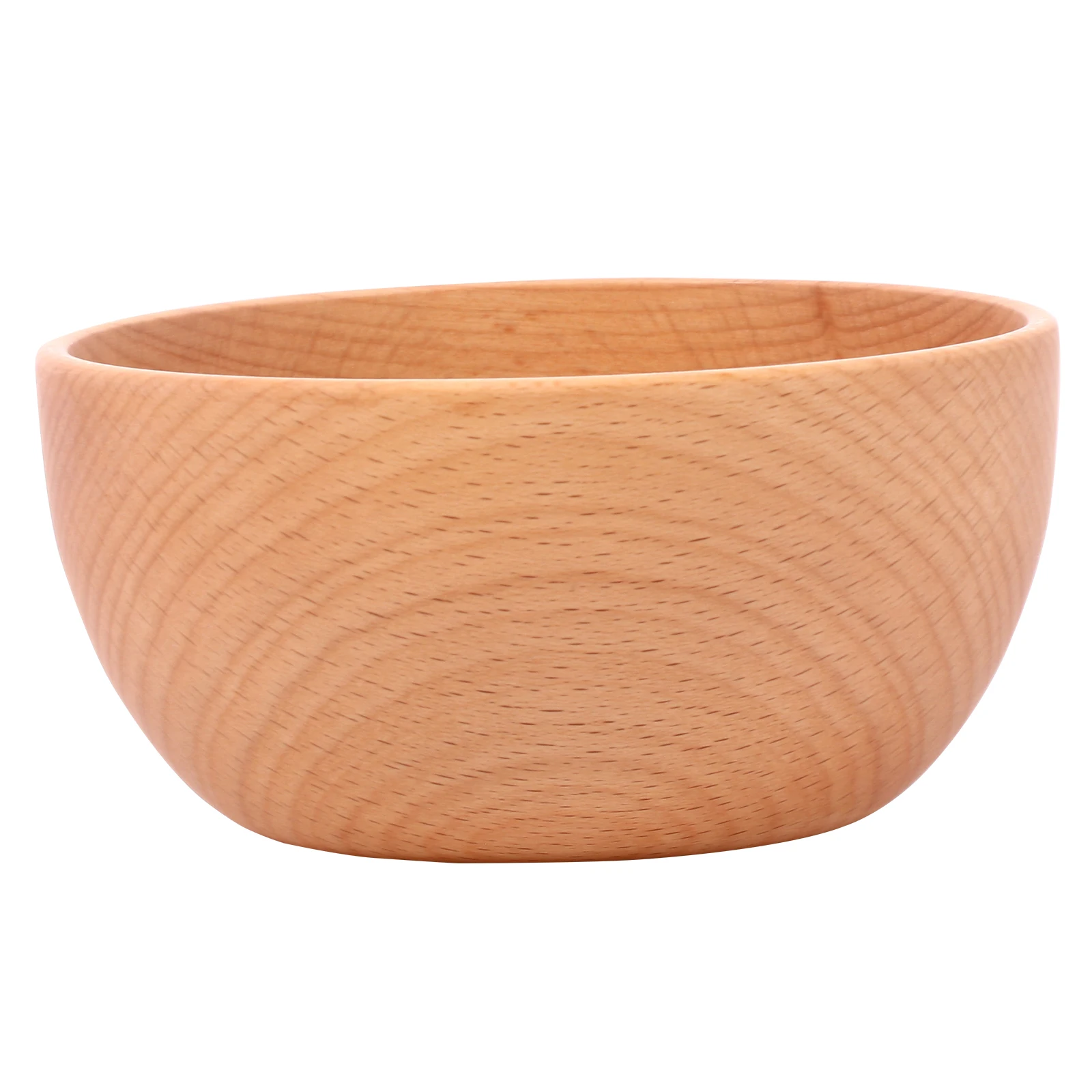 

12 X5.7CM Small Wooden Dishes and Tableware Serving Utensils Salad Bowl Spaghetti Food