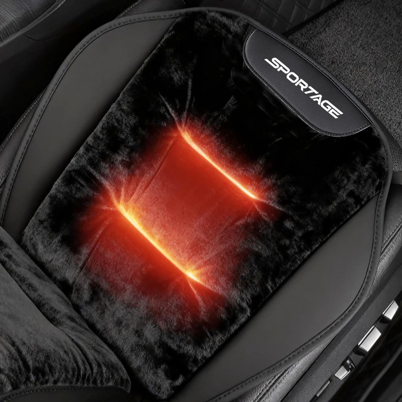 

2025 Car Seat Cushion For KIA Sportage 3 Nq5 2015 2014 2011-2024 Flannel Winter Warm Rear Seat Cushion Protective Seat Cover