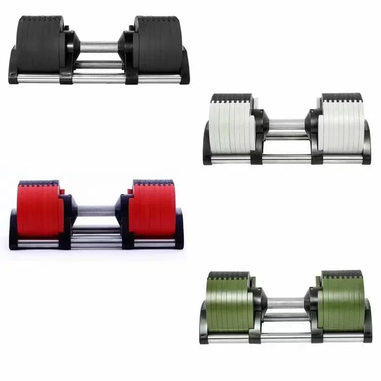 Adjustable Dumbbell  Hot Sale Home Fitness 20KG  Adjustable Dumbbell Set Weights for Fitness  Kettlebell  Set